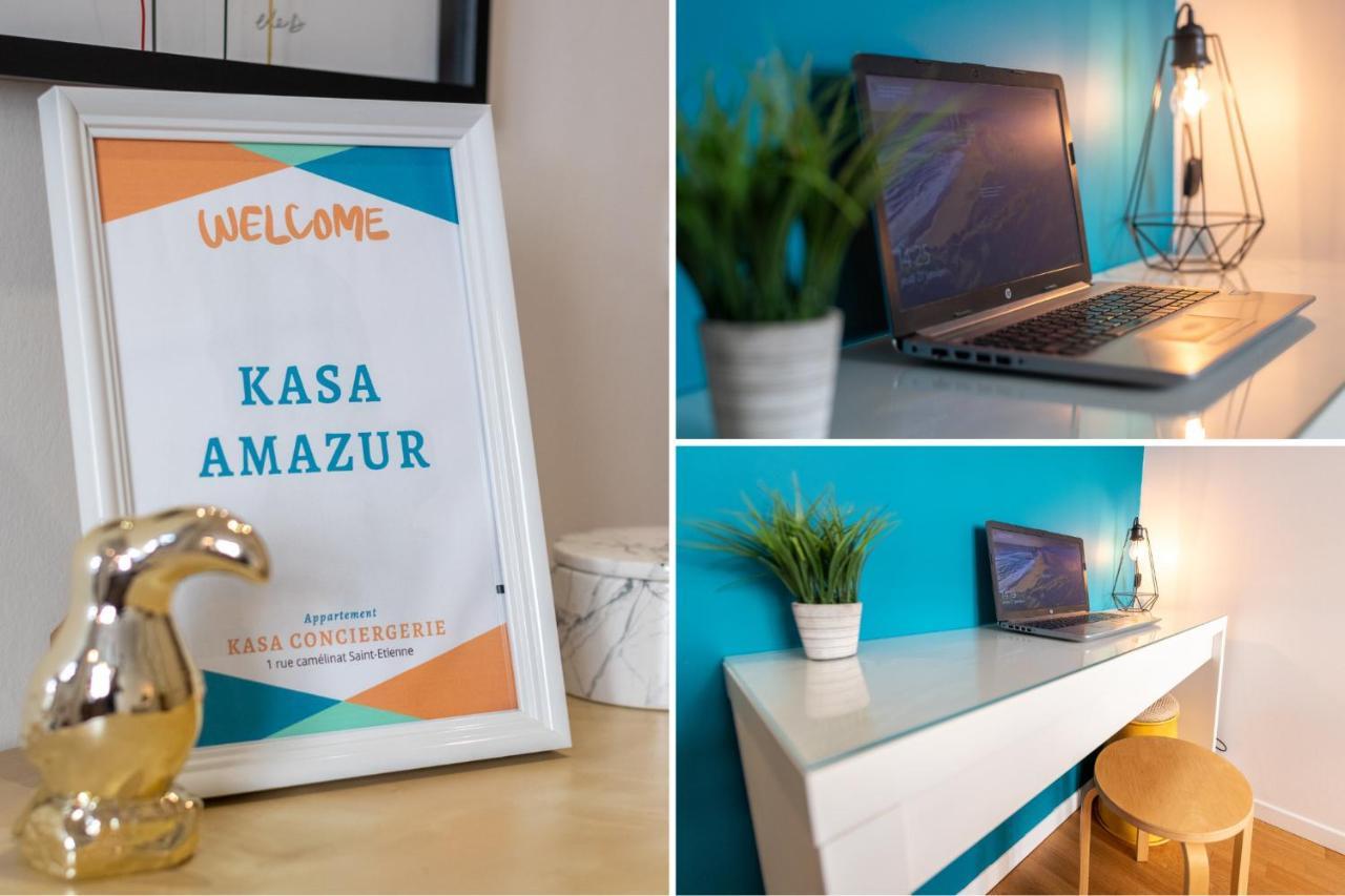 Kasa Amazur - Centre Ville & Cosy Saint-Etienne  Exteriér fotografie